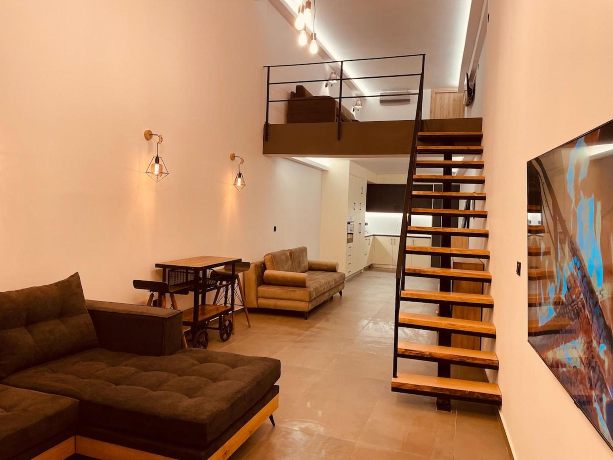 شقة Loft Athens -Nomad Friendly # Superhost Hub# المظهر الخارجي الصورة